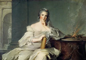 Anne-Henriette de France, als Element des Feuers, 1750-1